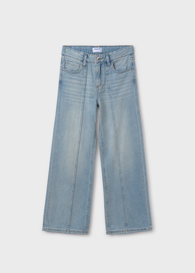 10-16 YAŞ KIZ ÇOCUK MAYORAL DENIM PANTOLON - KOT MAVİSİ