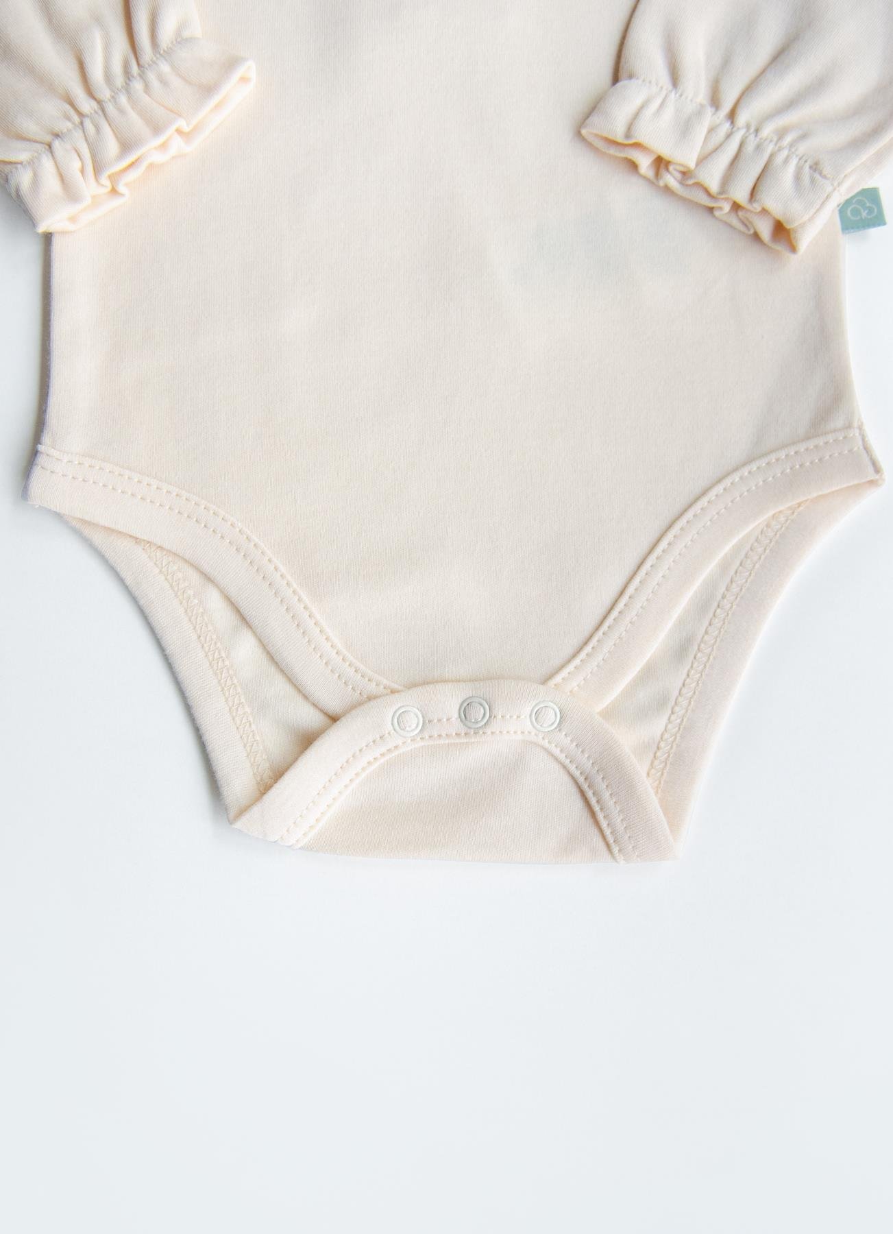 KİTİKATE 3-12 AY ARASI ORGANİK LANA İKİLİ TAKIM - BEJ