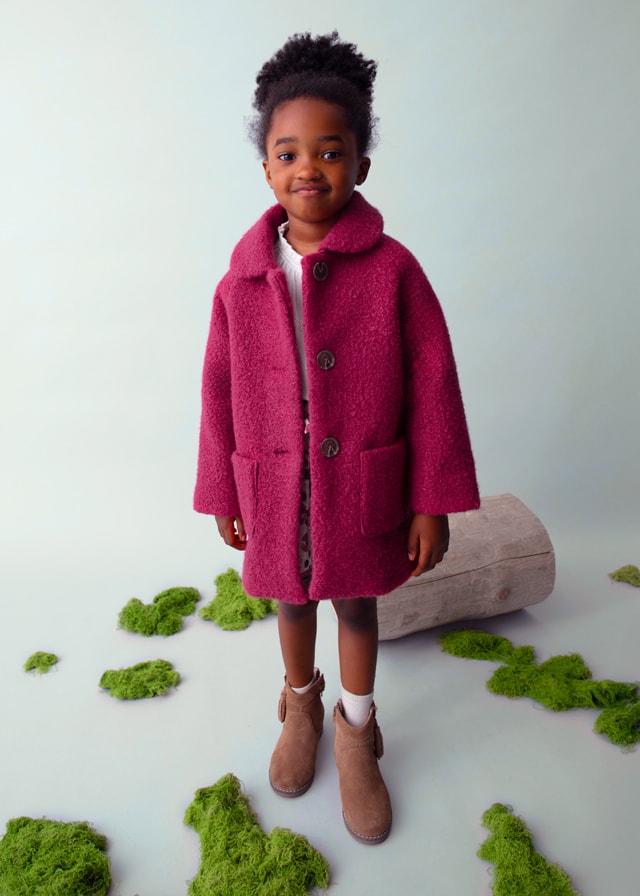 MAYORAL 4-10 YAŞ ARASI PARKA MONT - KIRMIZI