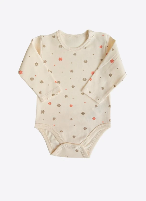 KİTİKATE 3-24 AY ARASI ORGANİK DASHER ELBİSE - KIRMIZI