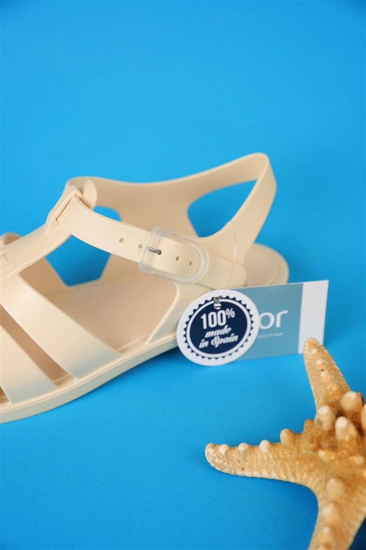 36-40 Numara İgor Biarritz Fildişi Sandalet