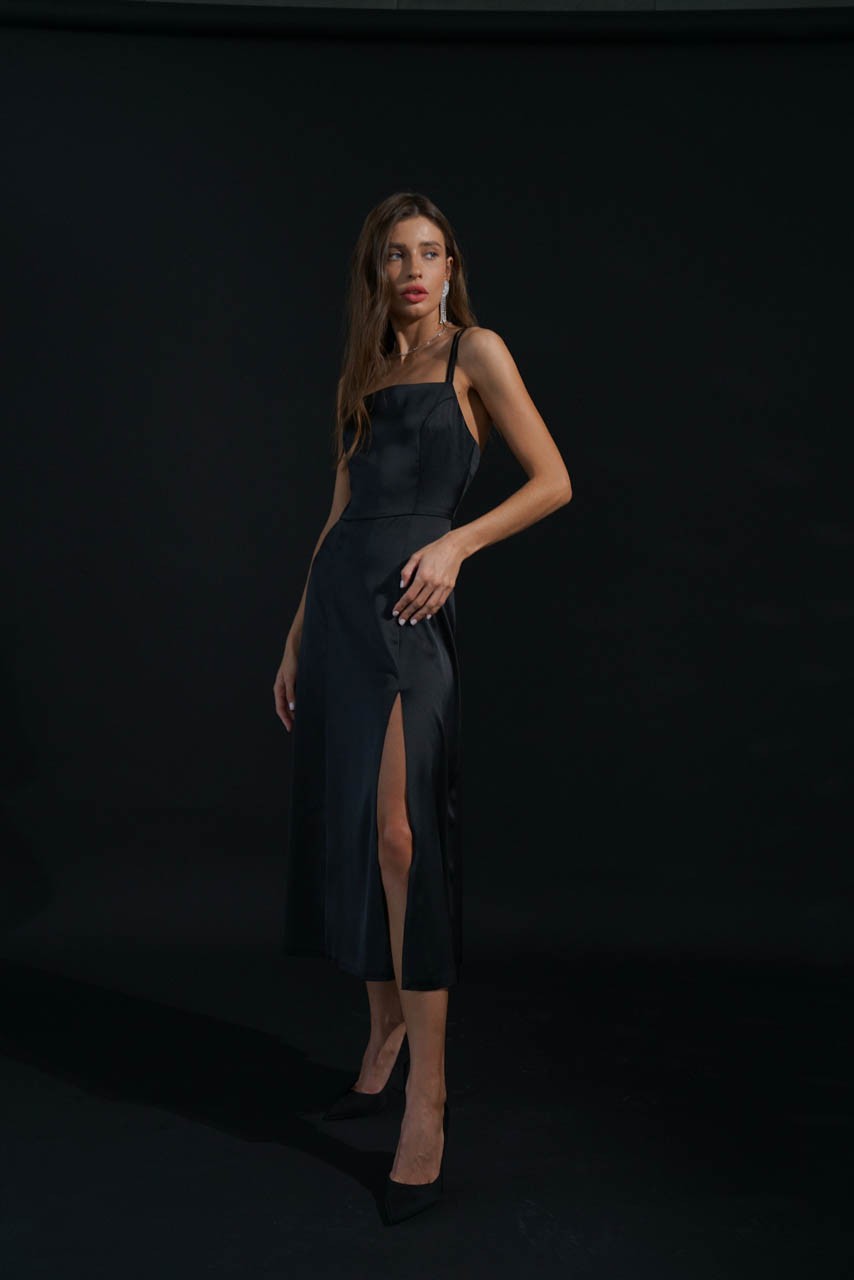 NAOMİ ASKILI ELBİSE