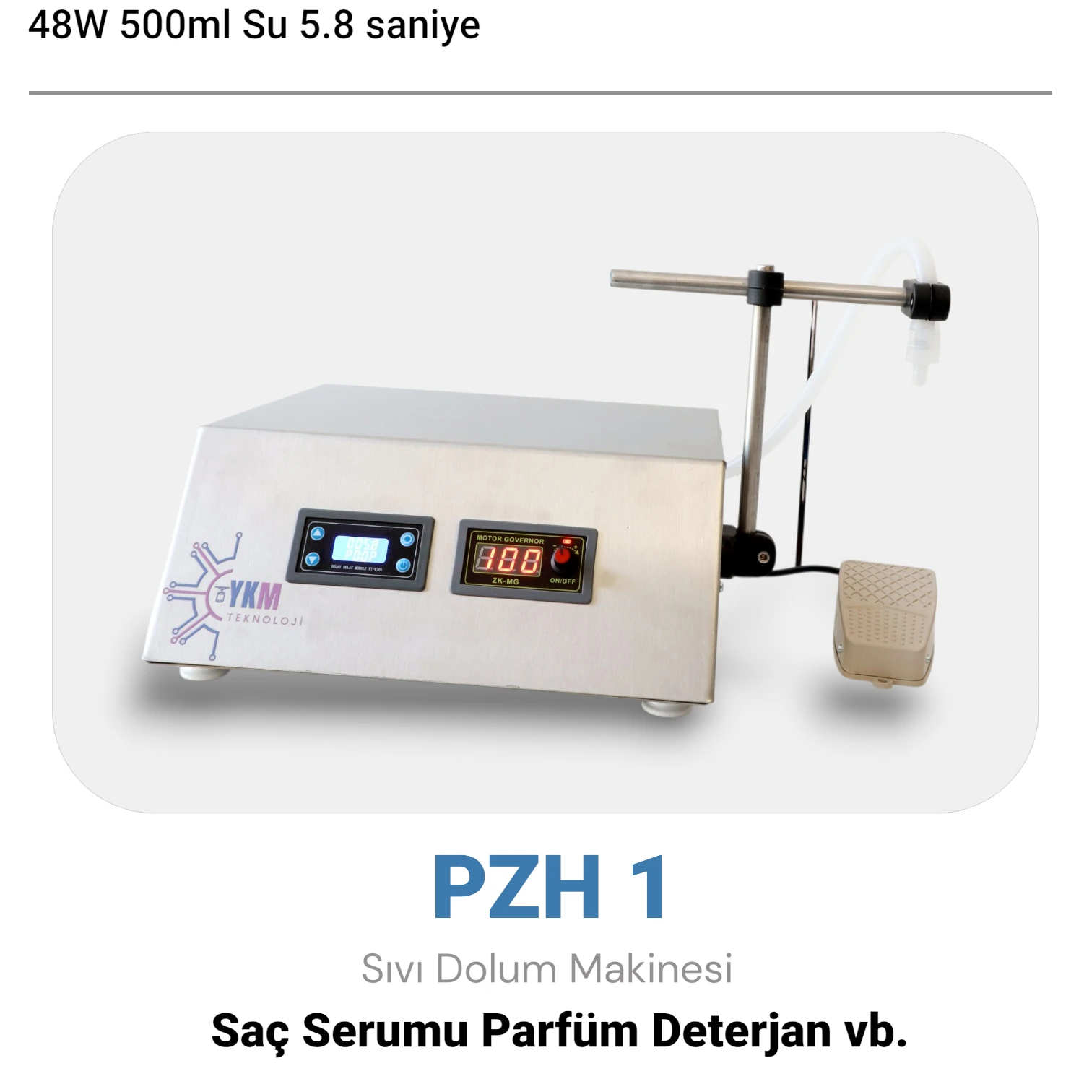 PZH1 Sıvı Dolum Makinesi