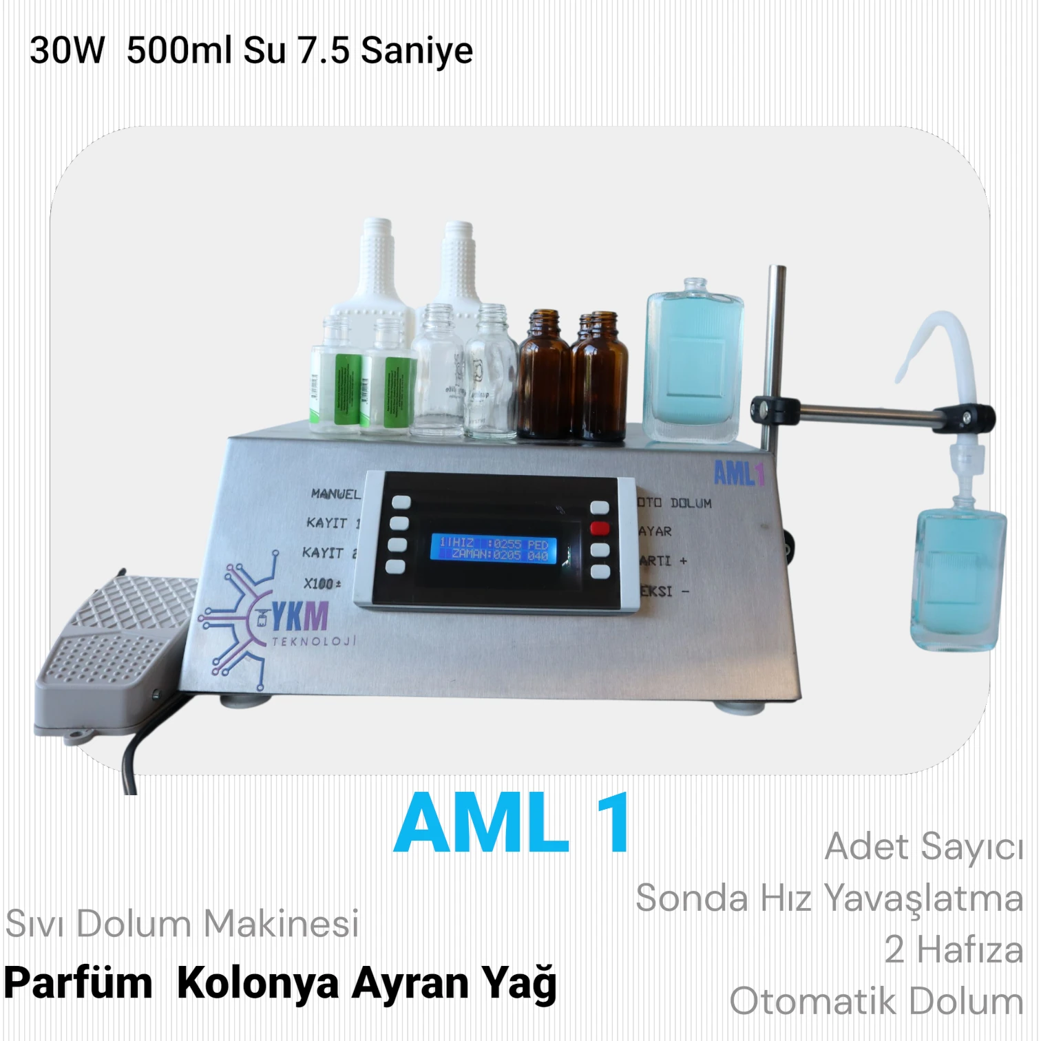 AML1 Sıvı Dolum Makinası 
