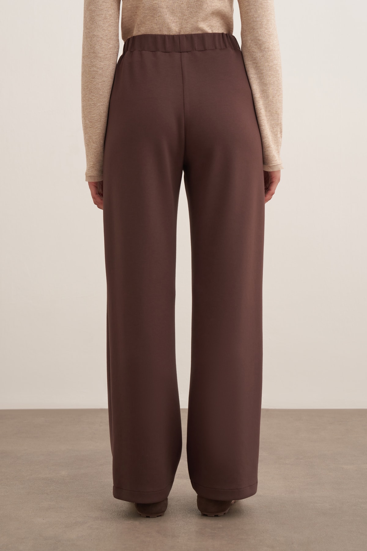 Modal Eşofman Pantolon - Kahve