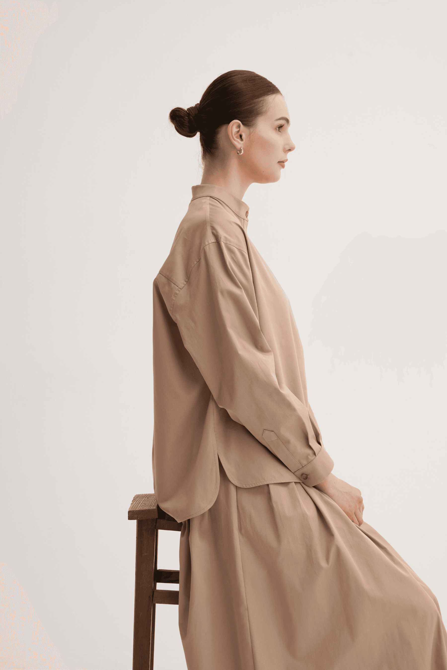 %100 Pamuk Oversize Bluz