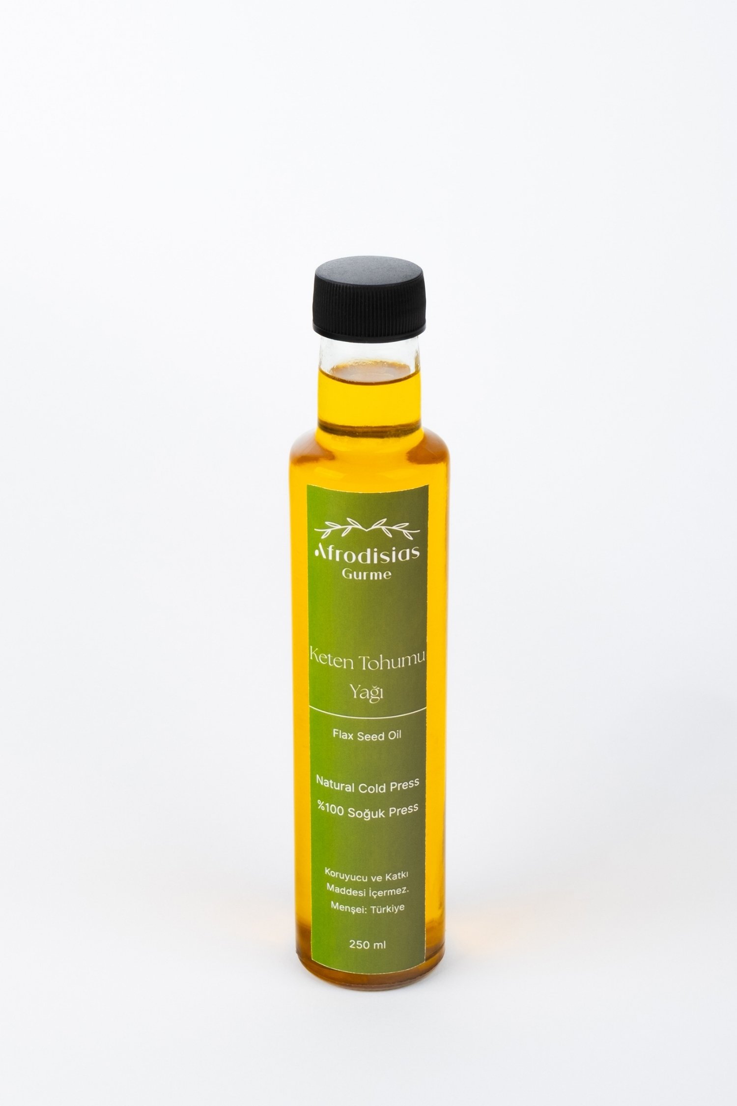 Keten Tohumu Yağı 250 ML - %100 Doğal Soğuk Sıkım
