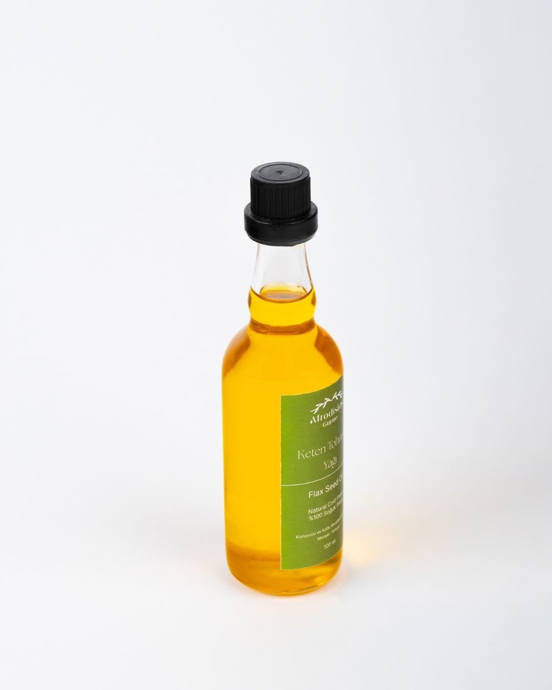 Keten Tohumu Yağı 100 ML - %100 Doğal Soğuk Sıkım