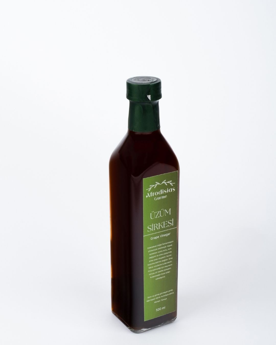 Üzüm Sirkesi 500 ML- Katkısız Doğal Fermantasyon (Grape Vinegar)