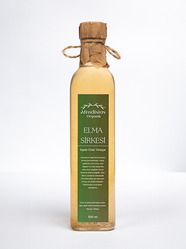 Elma Sirkesi 500 ML- Katkısız Doğal Fermantasyon (Apple Vinegar)