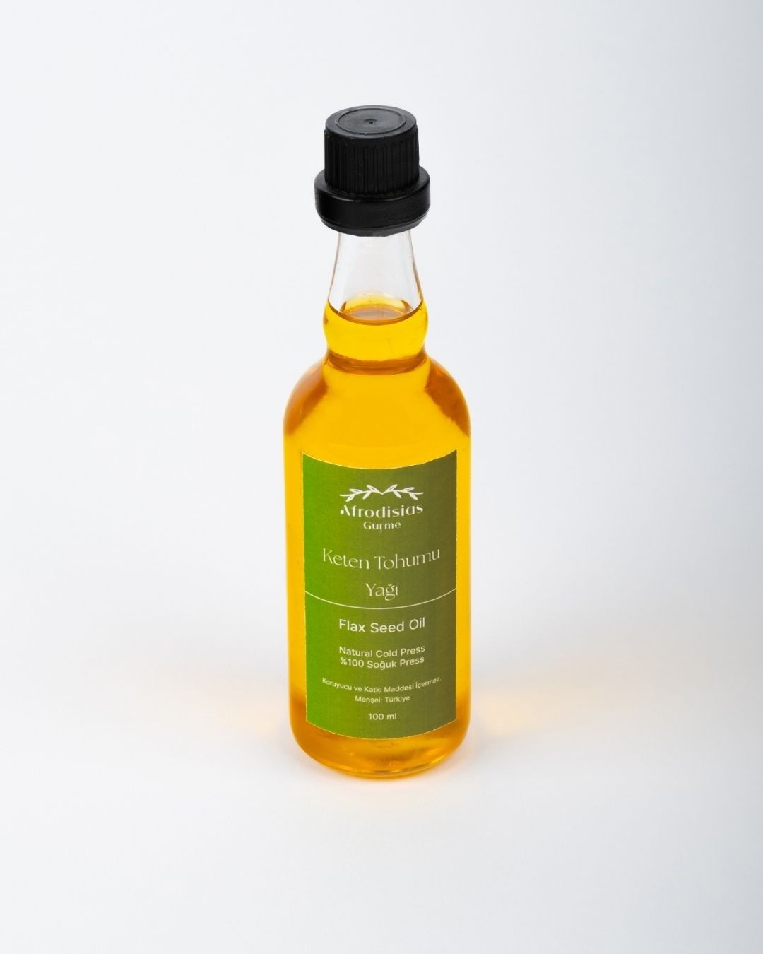 Keten Tohumu Yağı 100 ML - %100 Doğal Soğuk Sıkım