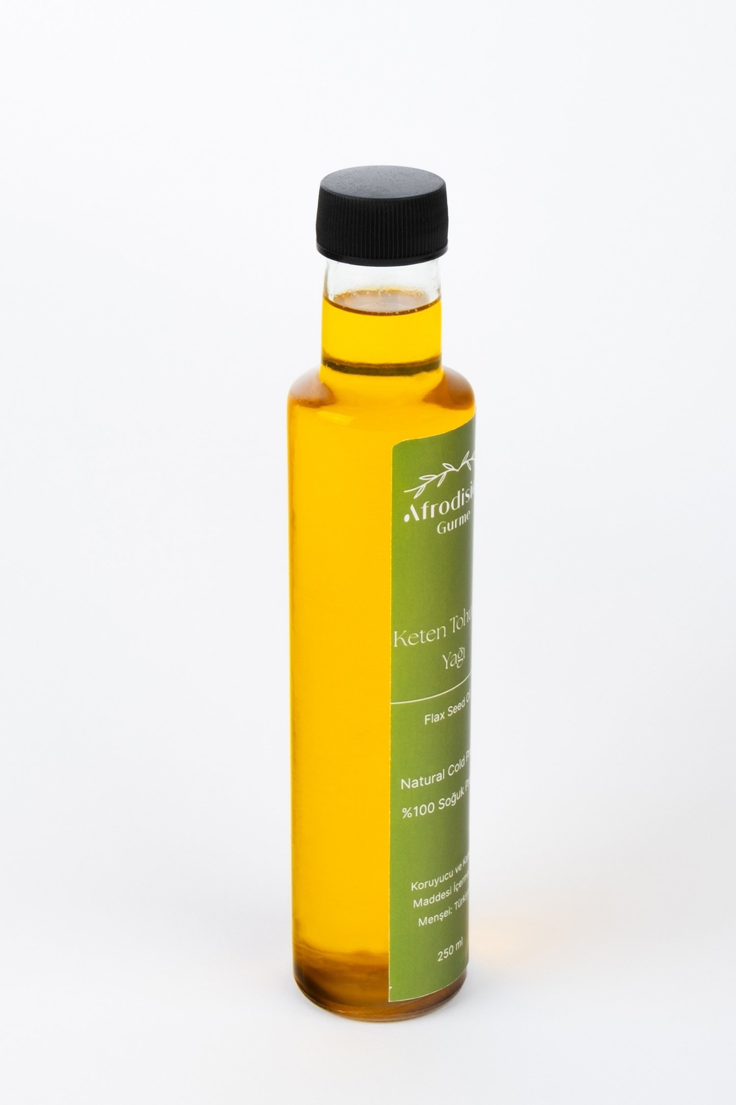 Keten Tohumu Yağı 250 ML - %100 Doğal Soğuk Sıkım