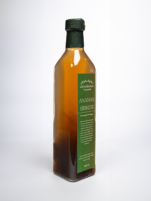 Ananas Sirkesi 500 ML- Katkısız Doğal Fermantasyon (Pineapple Vinegar) 