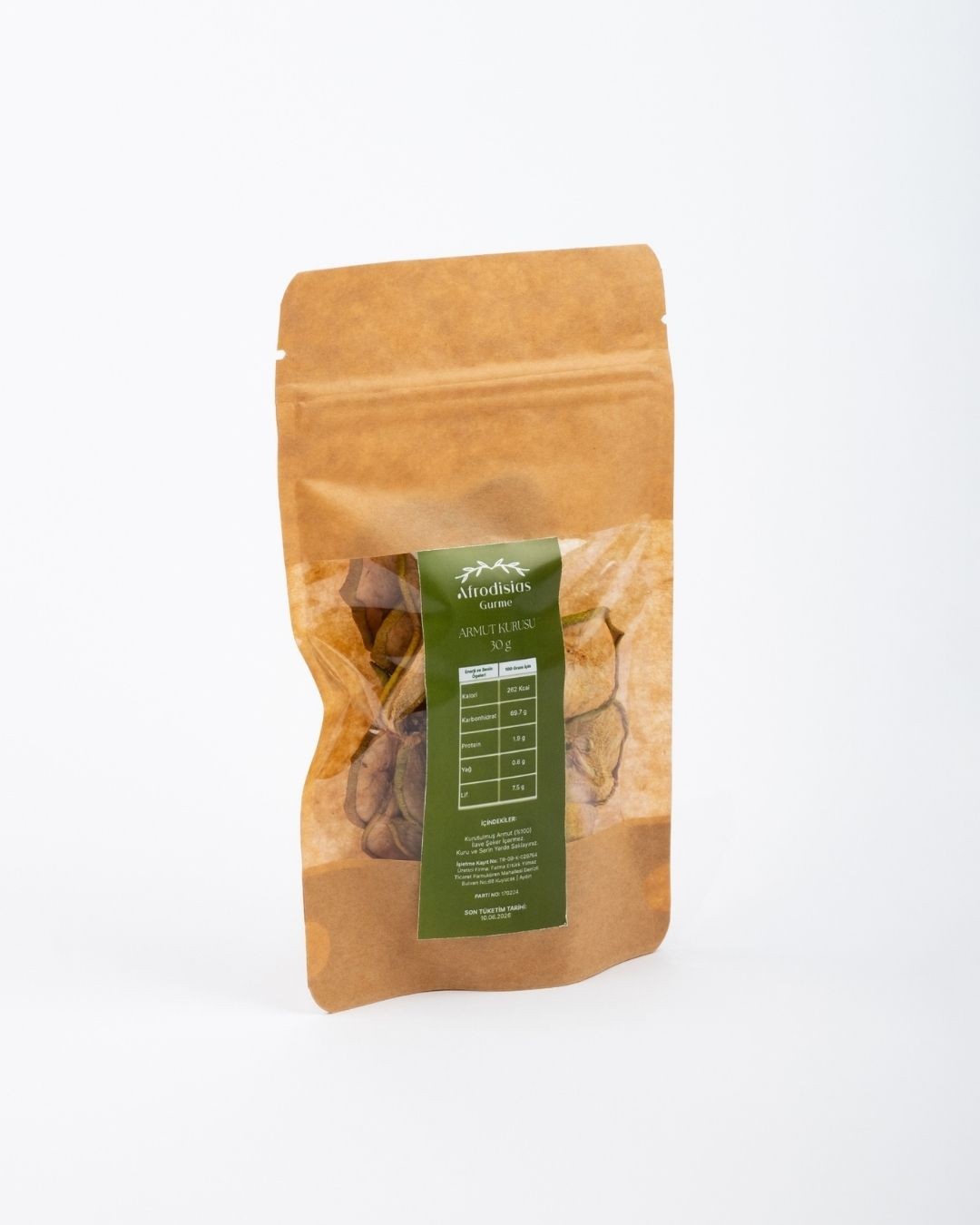 Armut Kurusu 30g - Dondurularak Kurutulmuş %100 Vegan Armut Kurusu