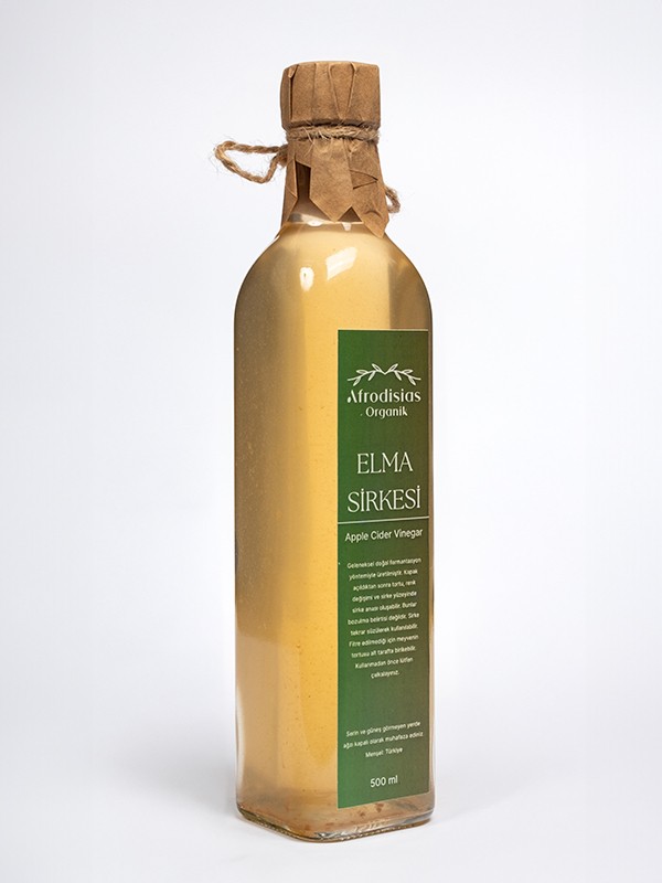 Elma Sirkesi 500 ML- Katkısız Doğal Fermantasyon (Apple Vinegar)