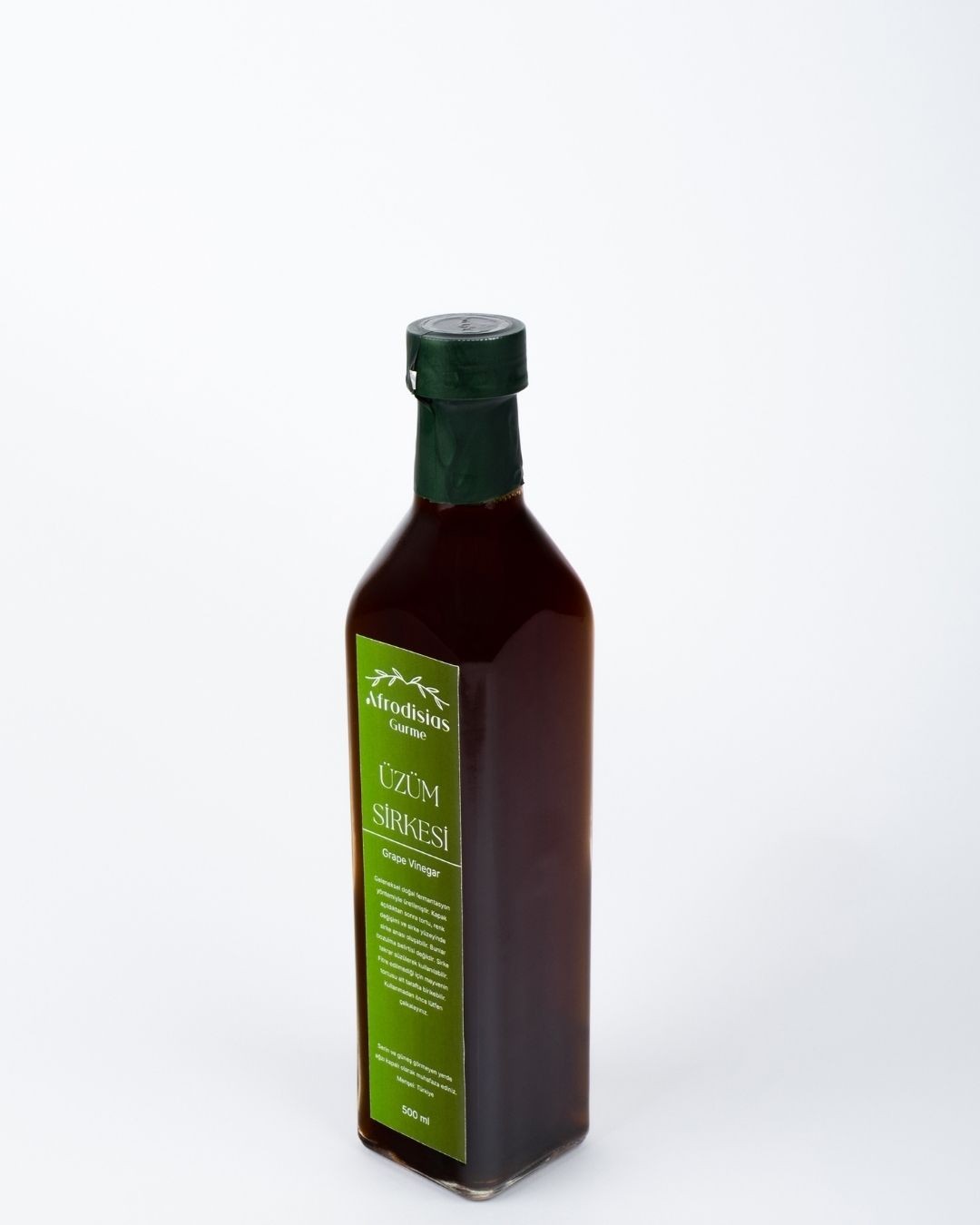 Üzüm Sirkesi 500 ML- Katkısız Doğal Fermantasyon (Grape Vinegar)