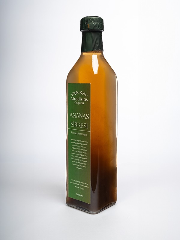 Ananas Sirkesi 500 ML- Katkısız Doğal Fermantasyon (Pineapple Vinegar) 