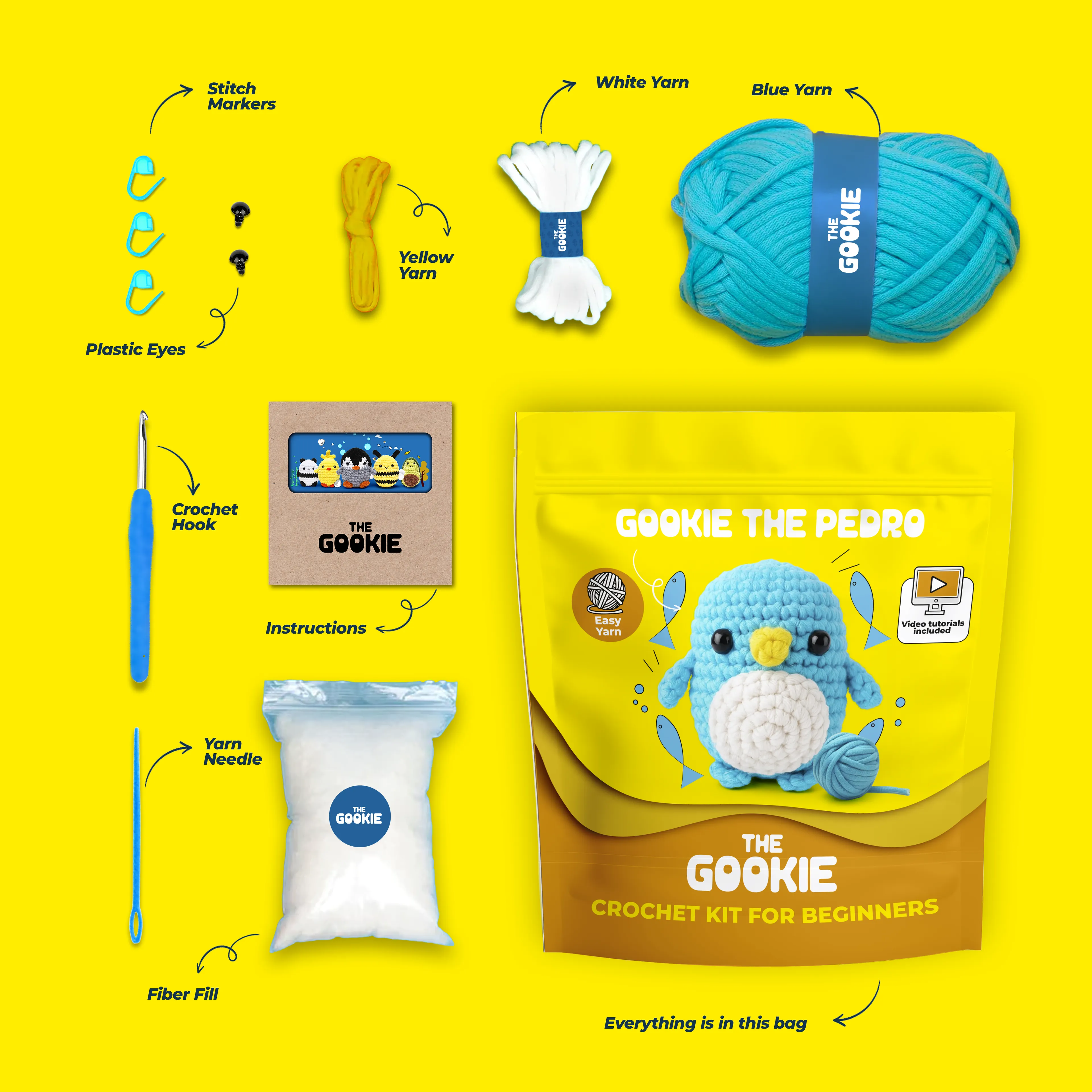 Patrick Tığ Kiti - Pratik Örgü Kiti 