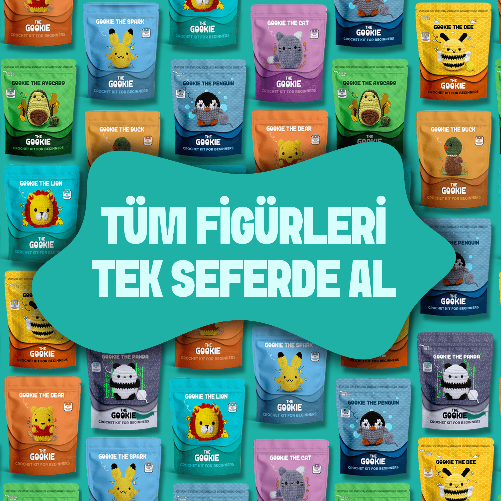 Onlu Paket Tığ Kiti