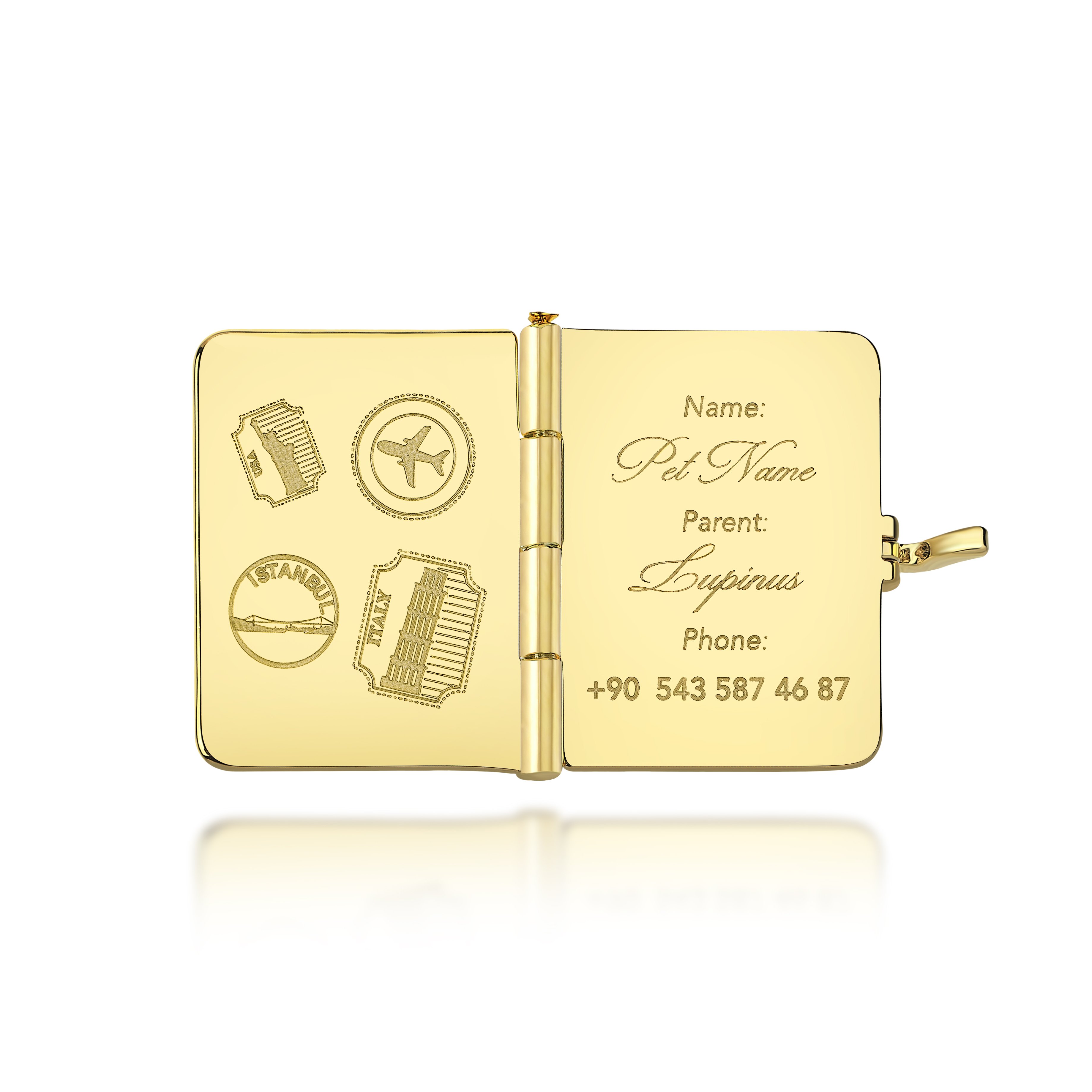 Passport Charm