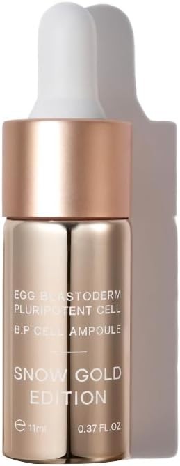 Ovaco Ampul Snow Gold Edition, Yumurta Kök Hücreli Yaşlanma Karşıtı Ampul Seti,Cilt Sıkılaştırıcı, Yaşlanmayı Tersine Çeviren ve Yenileyici Serum