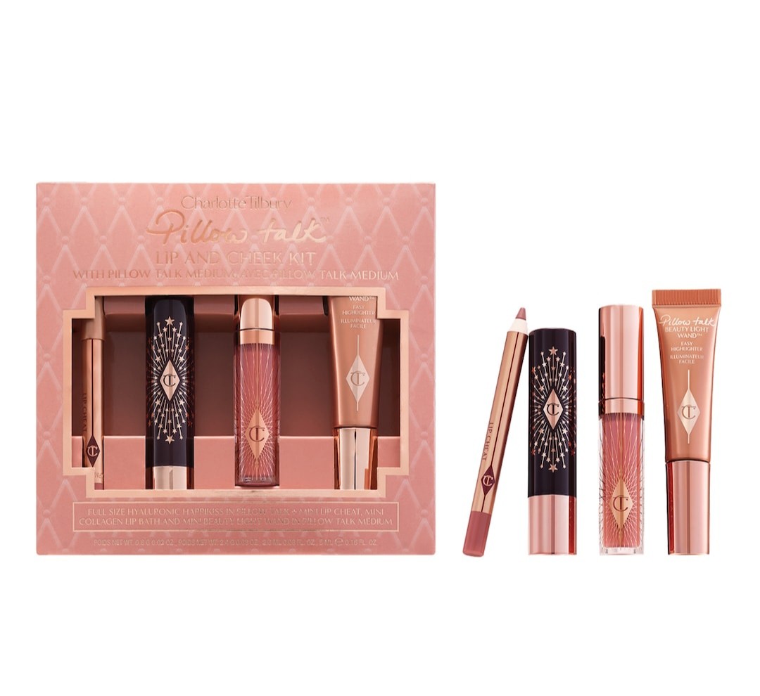 CHARLOTTE TILBURY pillow talk lip & cheek set dudak ve yanak seti