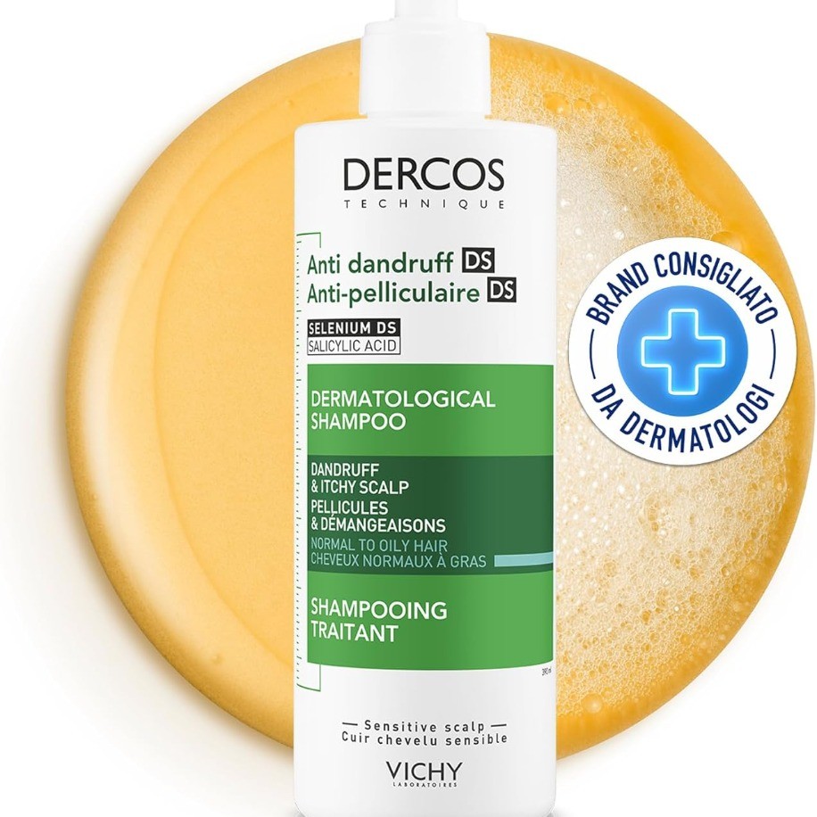 Vıchy Shampooıng Antı-Pel Gras 390 Ml Normal/Yağlı Saçlar İçin