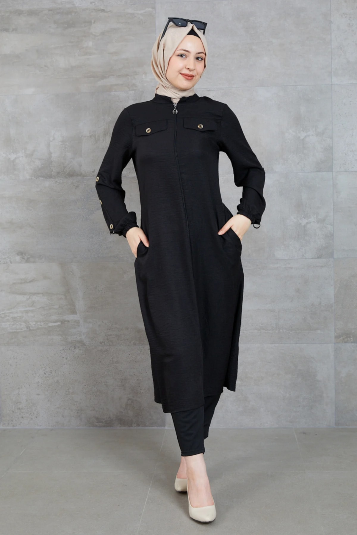 Fermuarlı Tunik