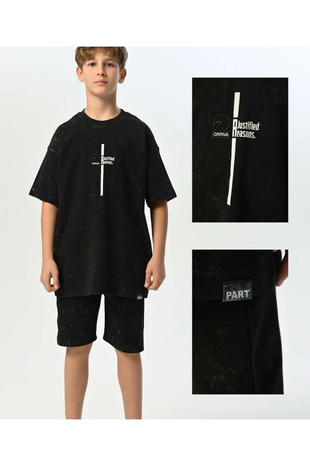 Erkek Çocuk Tişört Acid %100 Coton