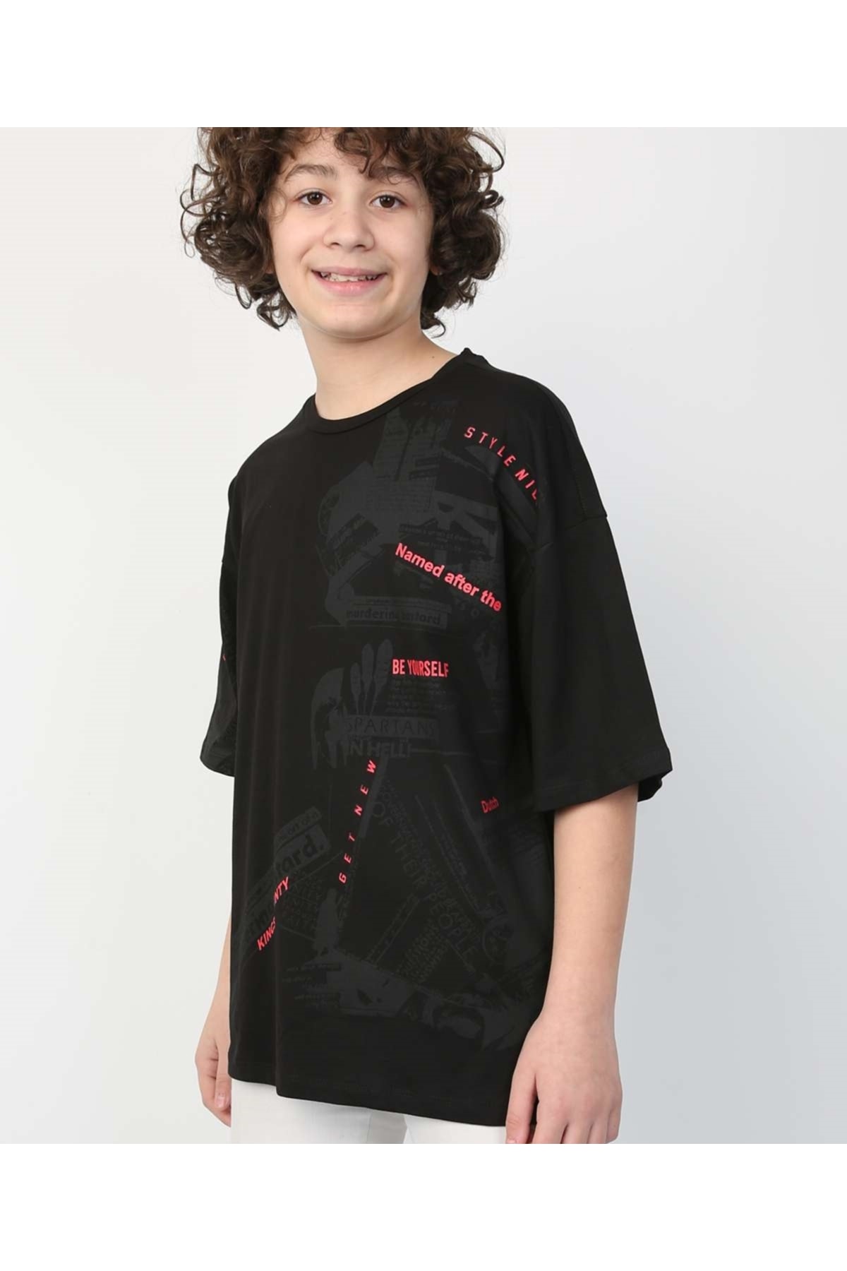 Erkek Çocuk Tişört %100 Coton