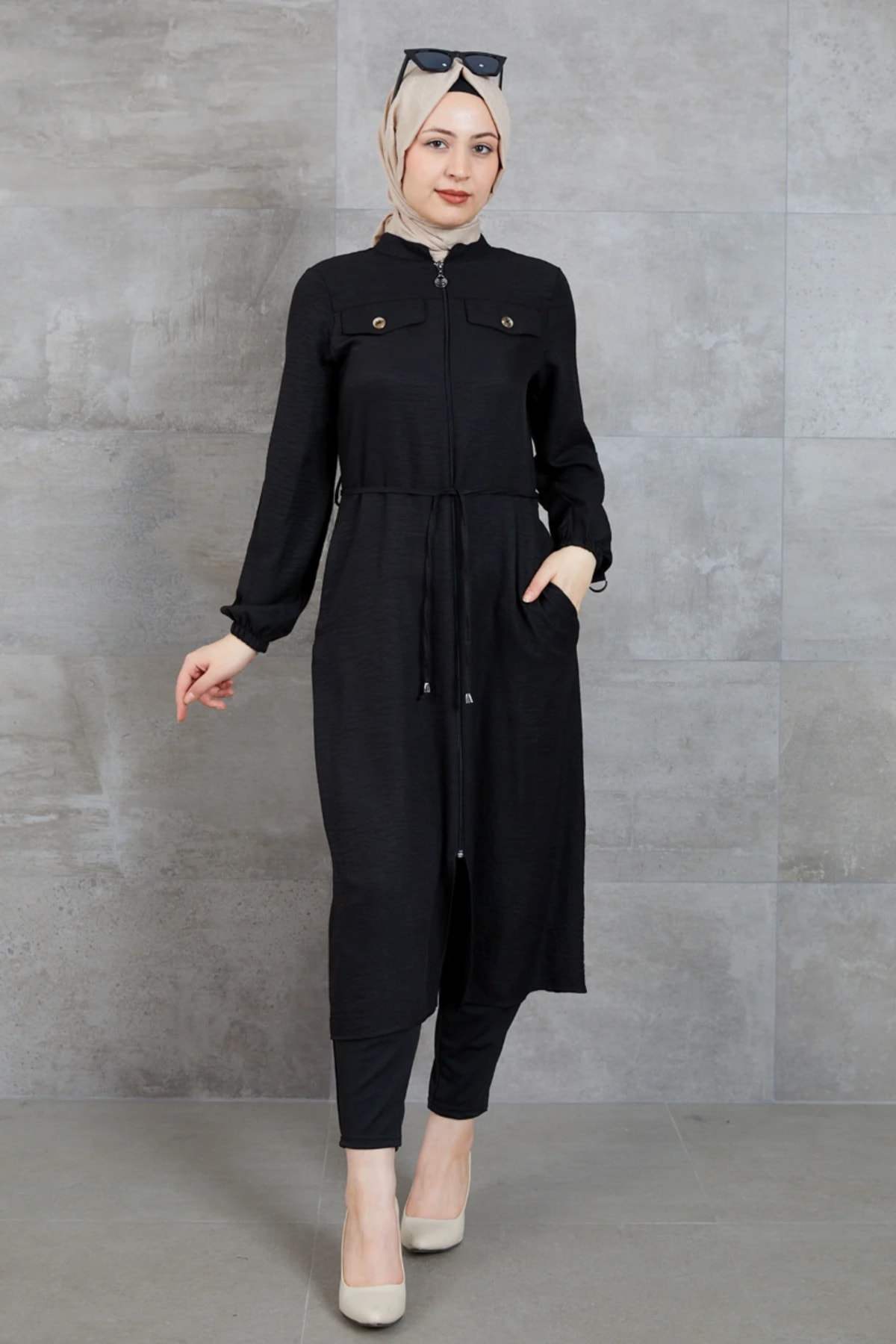 Fermuarlı Tunik
