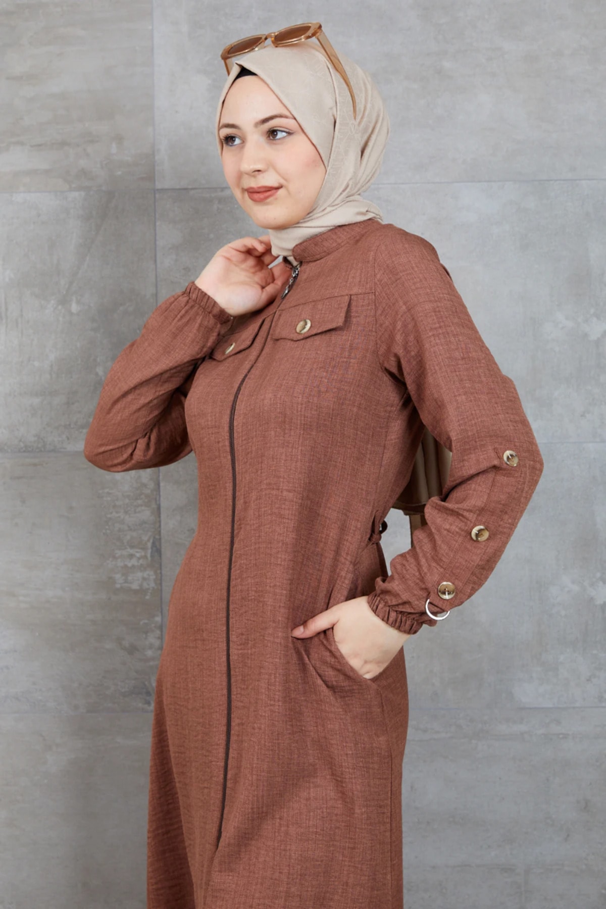 Fermuarlı Tunik
