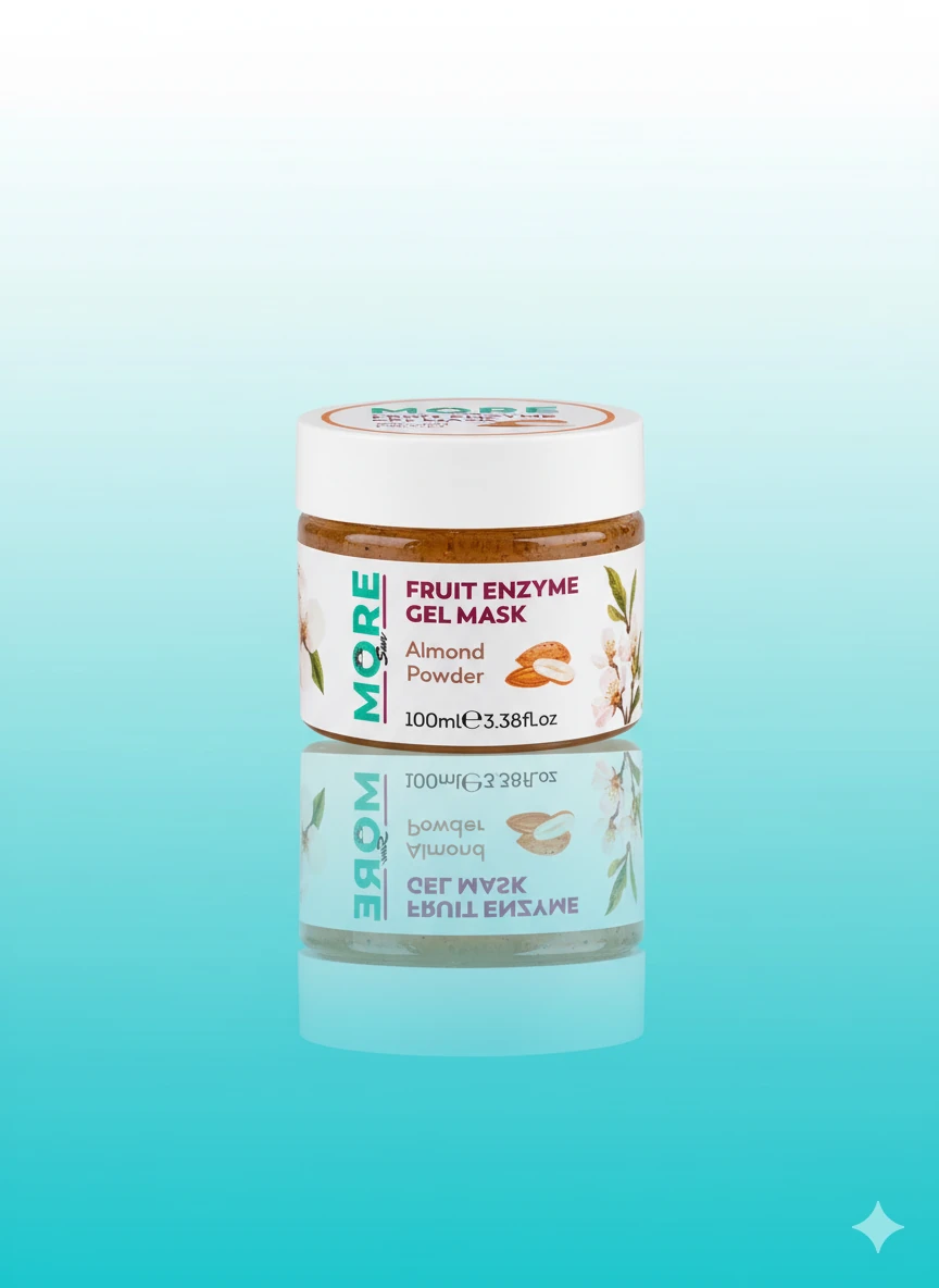 Moresun Gözenek Sıkılaştırıcı , Siyah Nokta Karşıtı, Badem Özlü Peeling - Fruit Enzyme Gel Mask