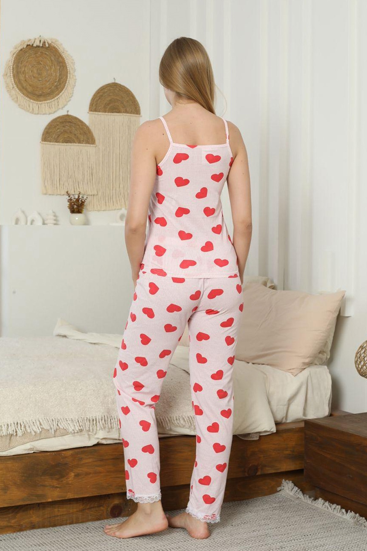 İp Askılı Pijama Takımı
