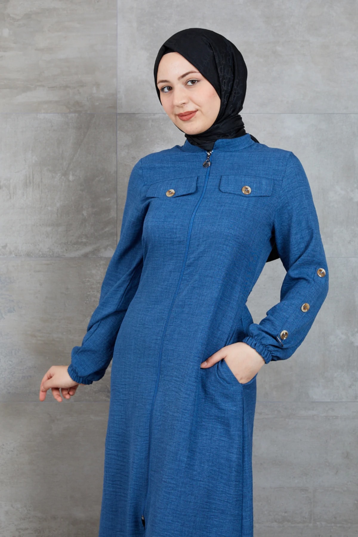 Fermuarlı Tunik