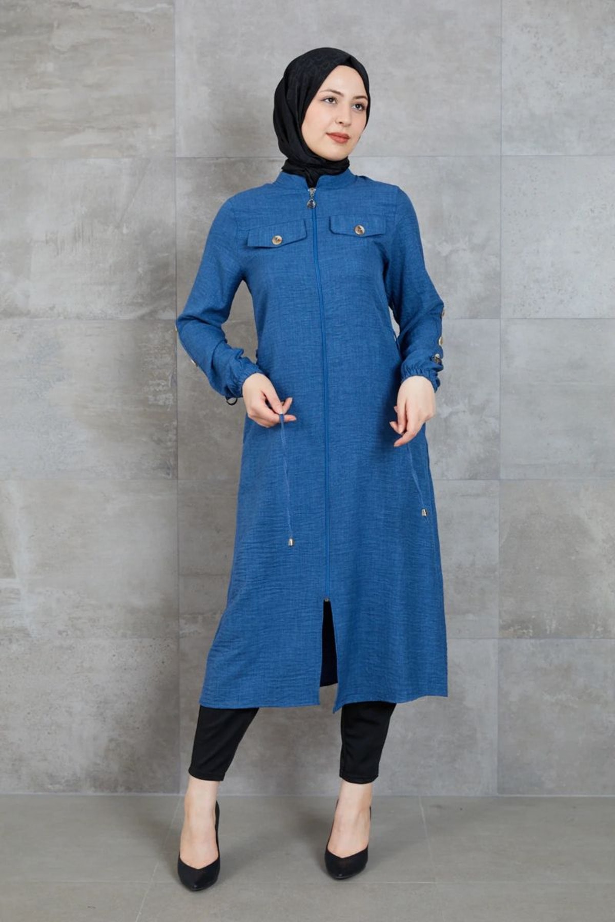 Fermuarlı Tunik