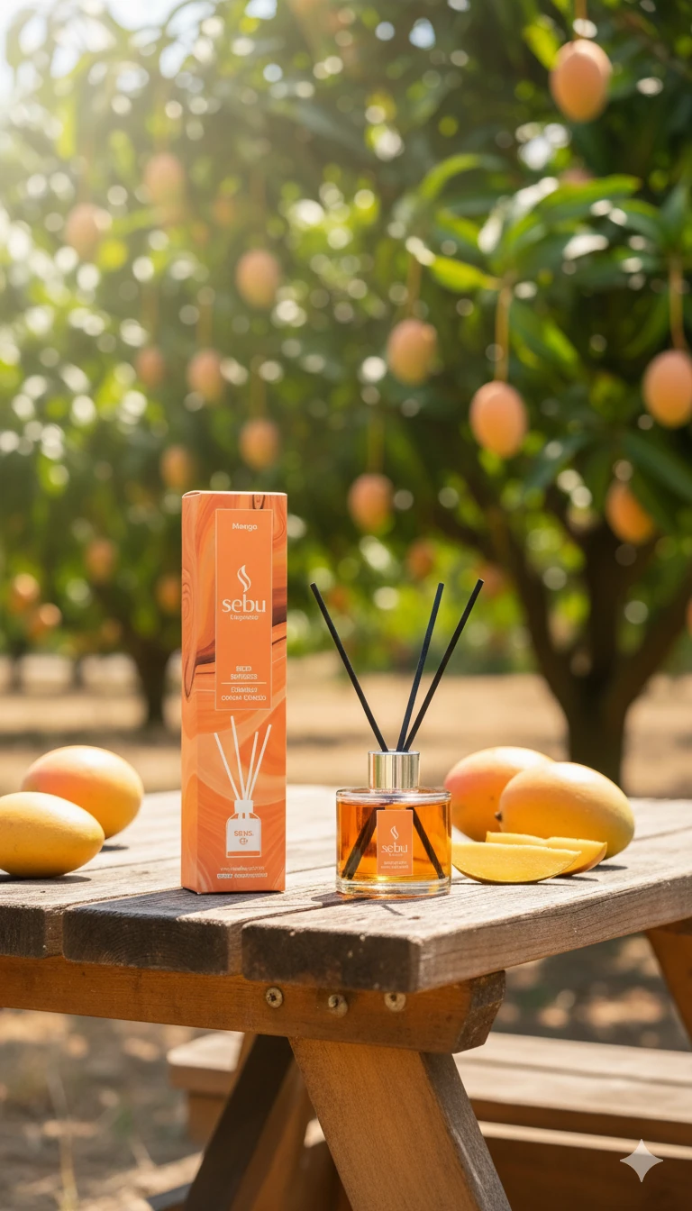 Mango Ortam Kokusu Bambu Çubuklu