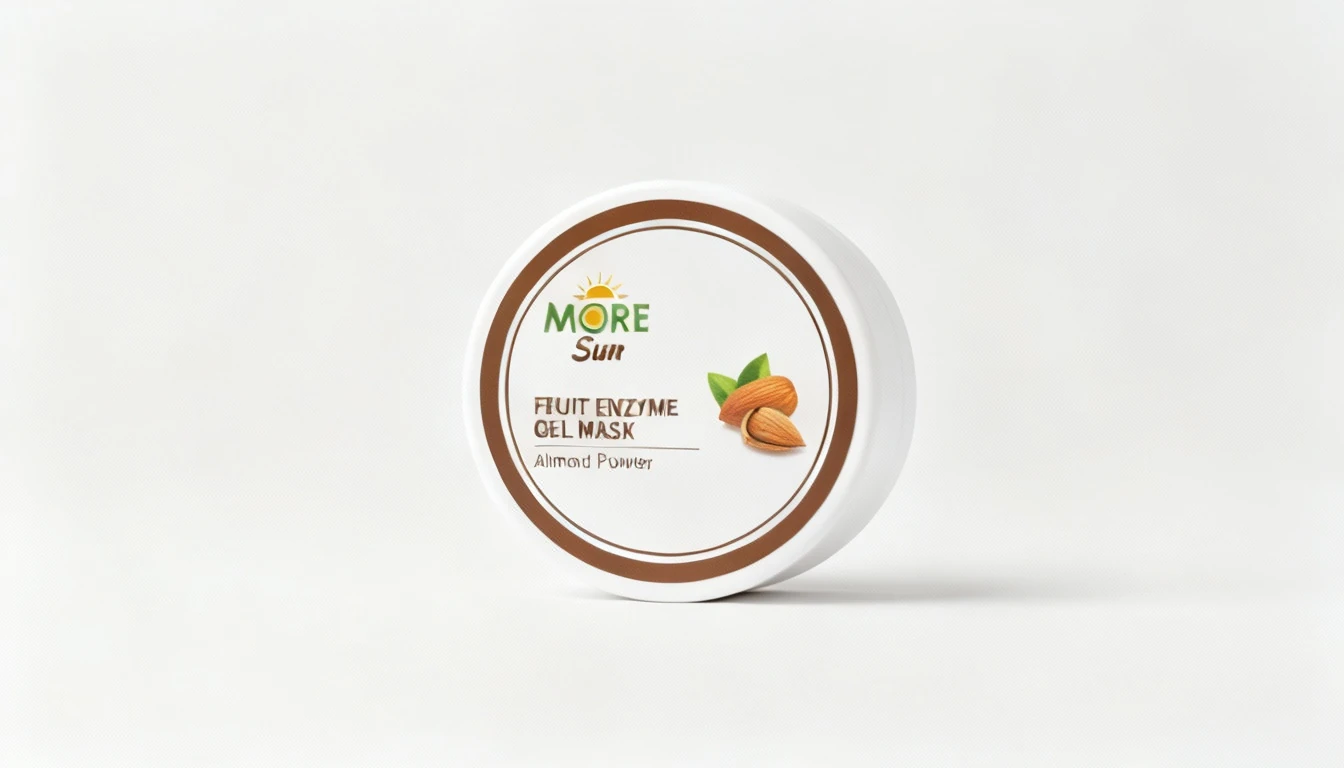Moresun Gözenek Sıkılaştırıcı , Siyah Nokta Karşıtı, Badem Özlü Peeling - Fruit Enzyme Gel Mask