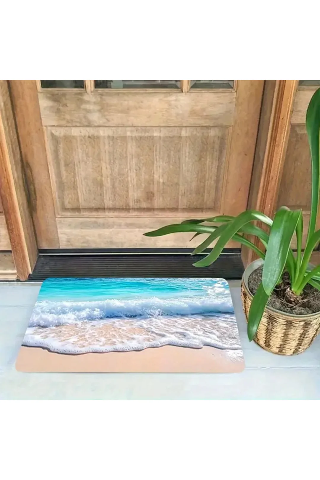 Polyester Etraf Mat - Banyo, Oturma Odası veya Ev Dekorasyonu için Toz Geçirmez