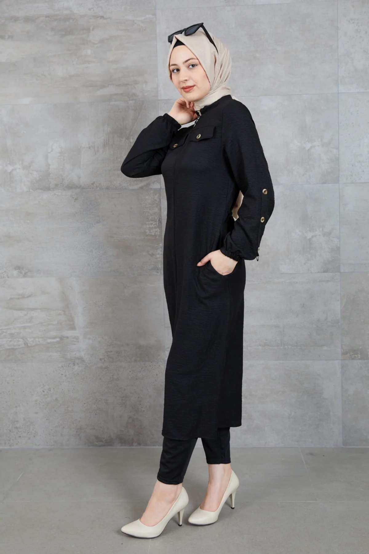 Fermuarlı Tunik