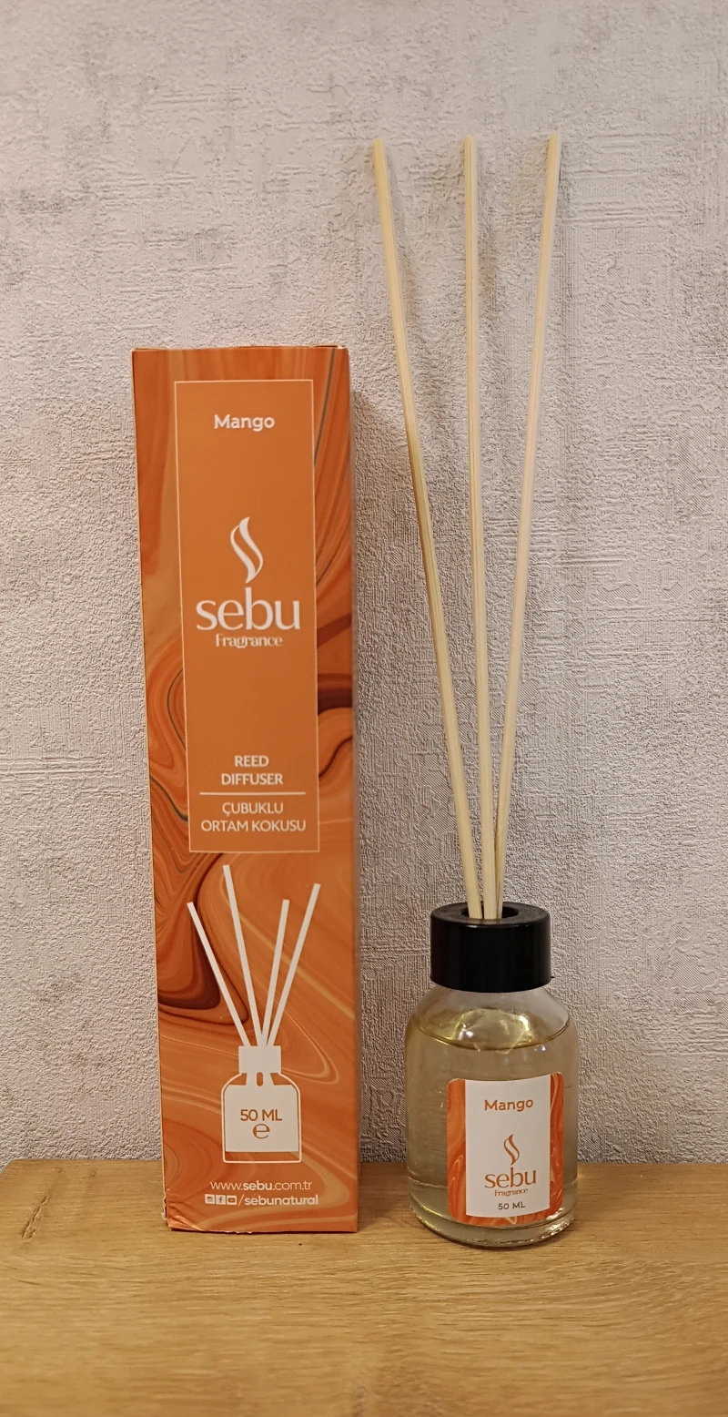 Mango Ortam Kokusu Bambu Çubuklu