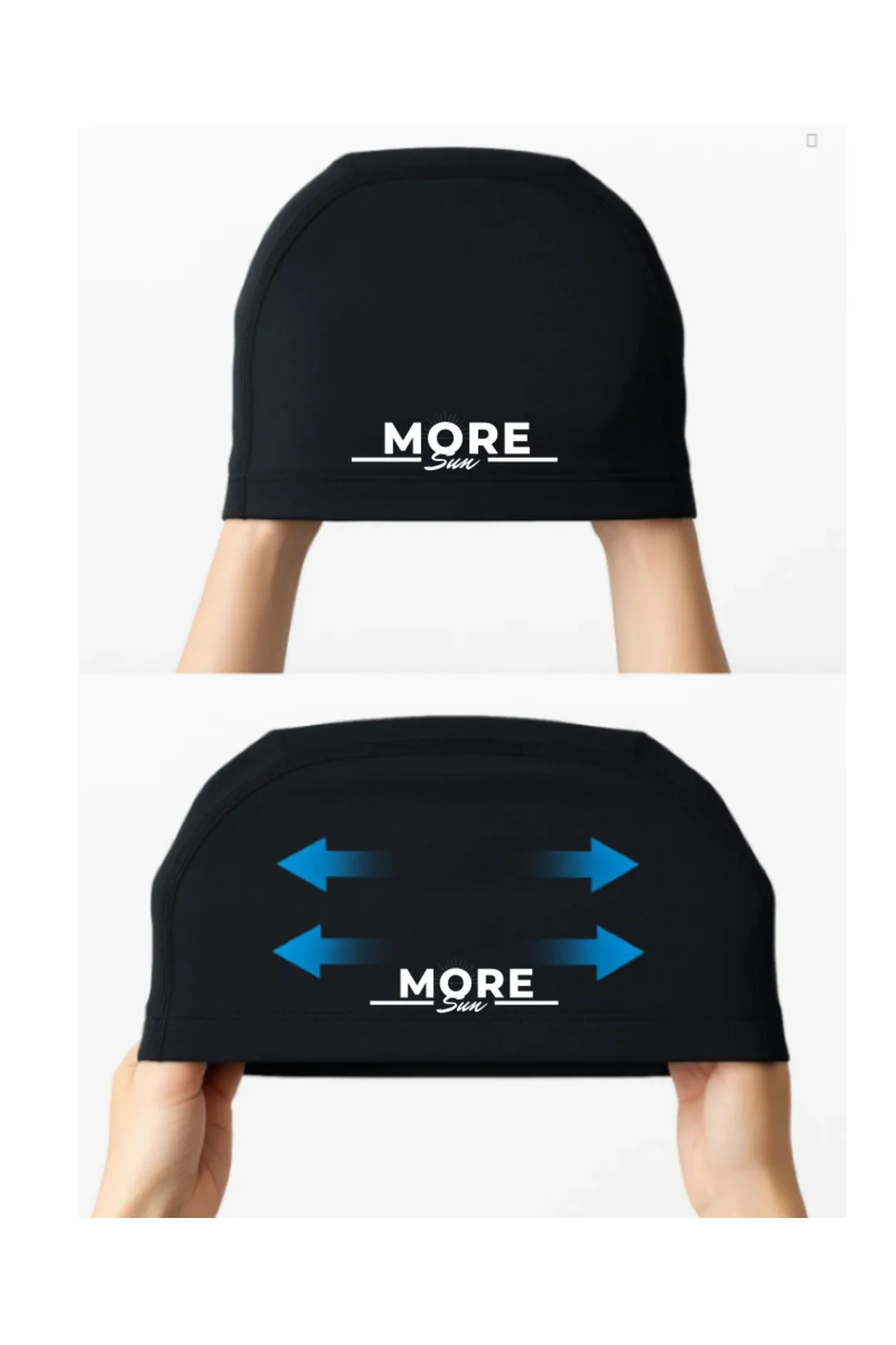 Likralı Bez Deniz Havuz Bonesi 2li