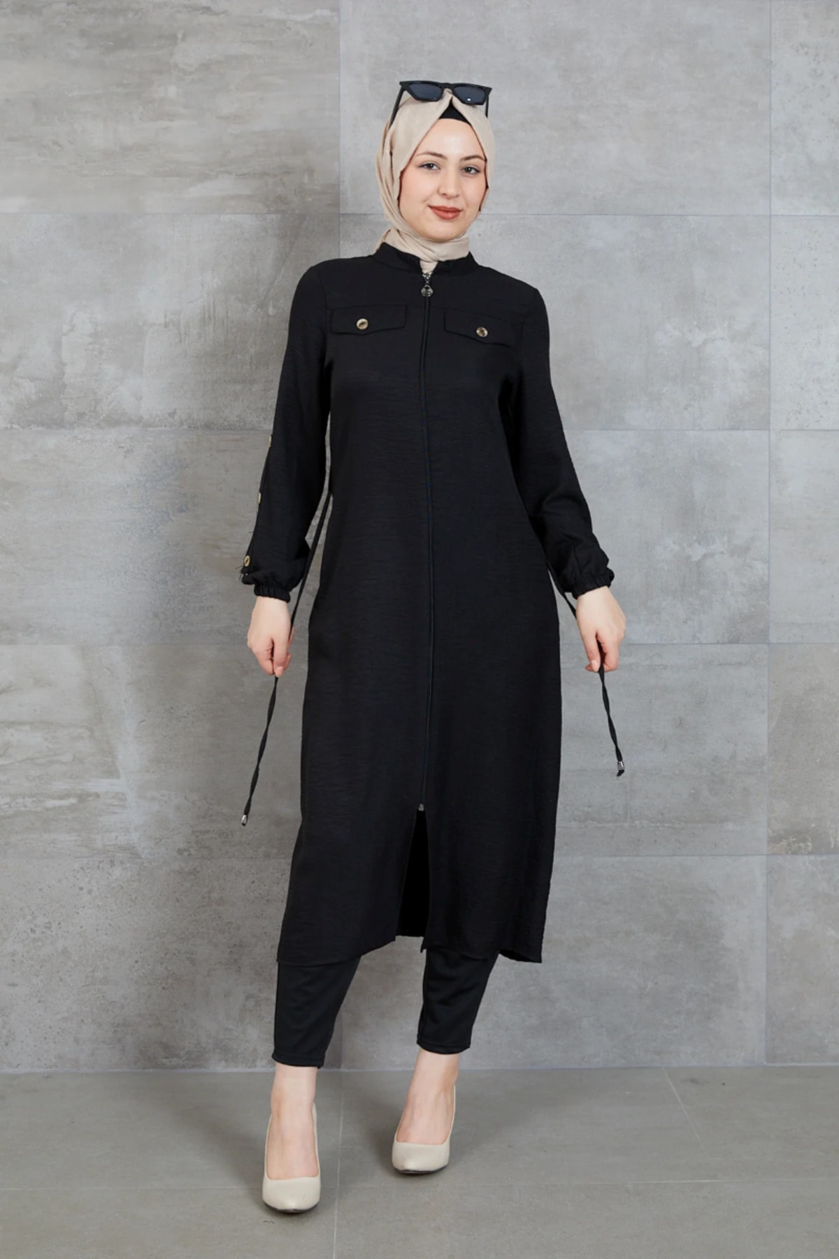 Fermuarlı Tunik