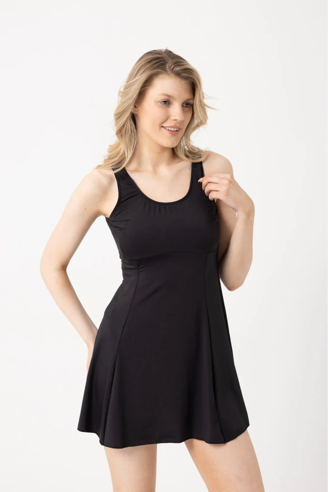 Şortlu Elbiseli Mayo