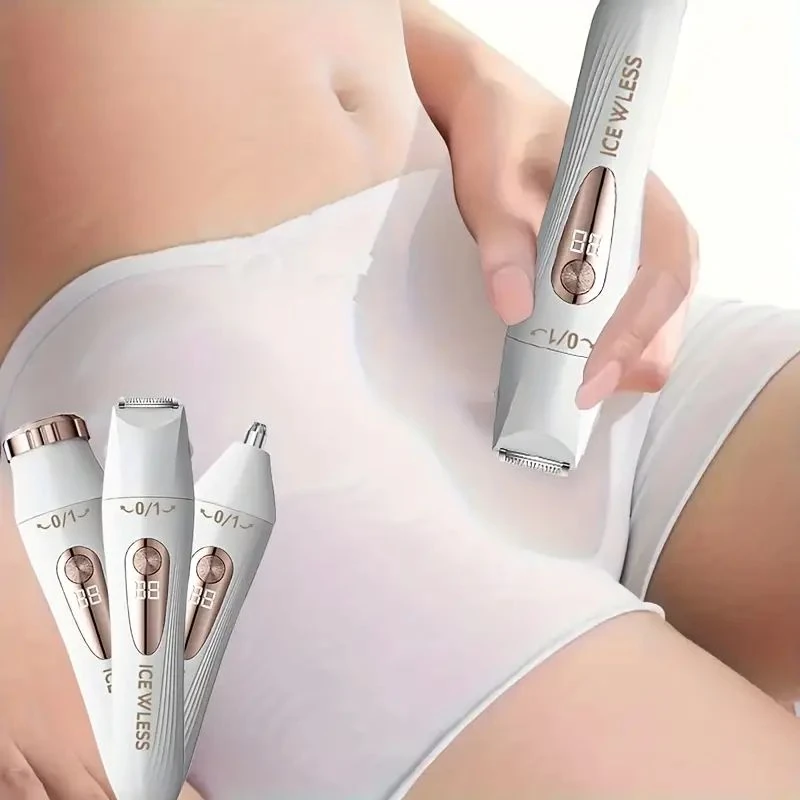 Çok Fonksiyonlu Tıraş Makinesi, Kadınlar İçin 3'ü 1 Arada 