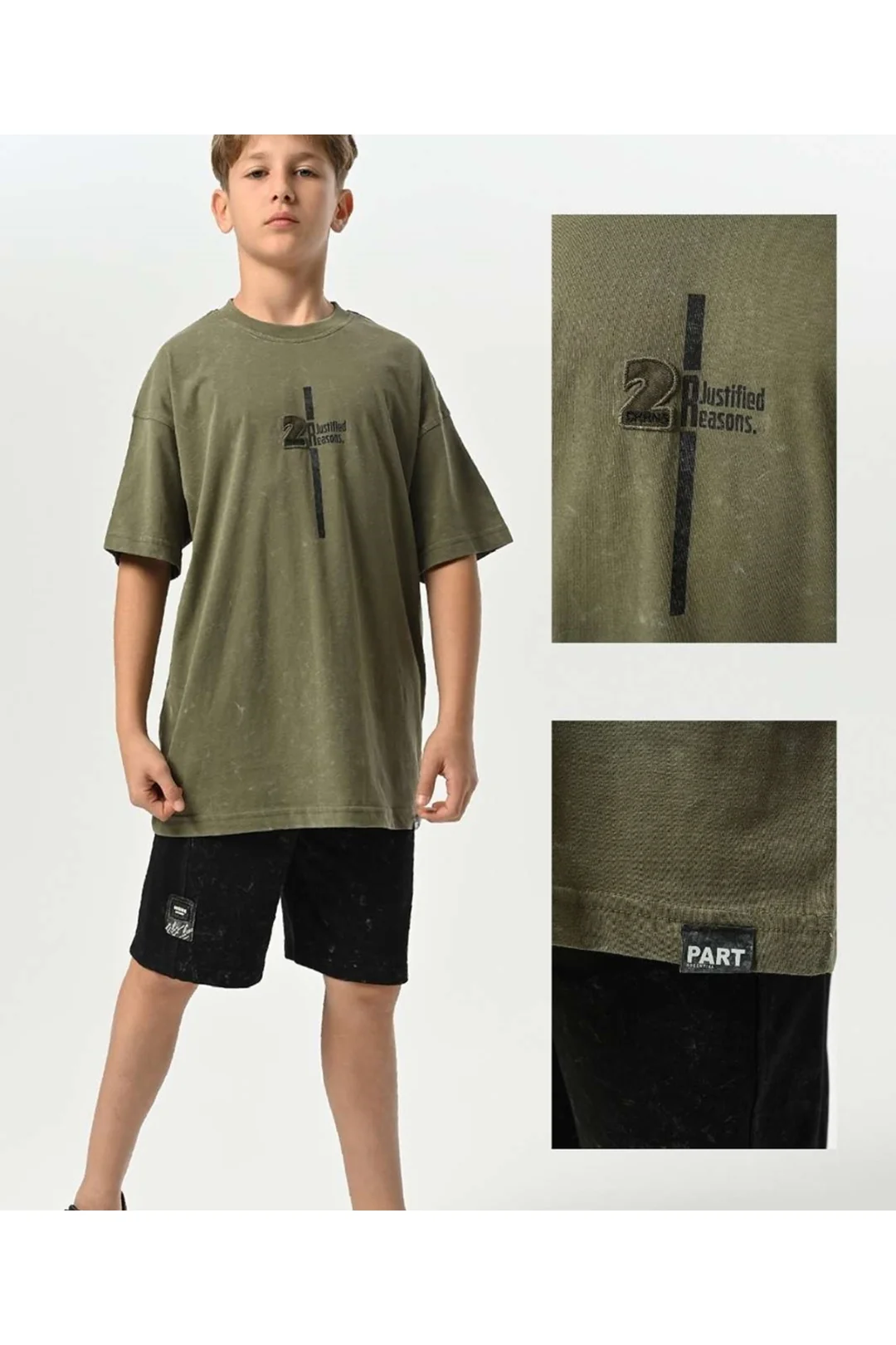 Erkek Çocuk Tişört Acid %100 Coton