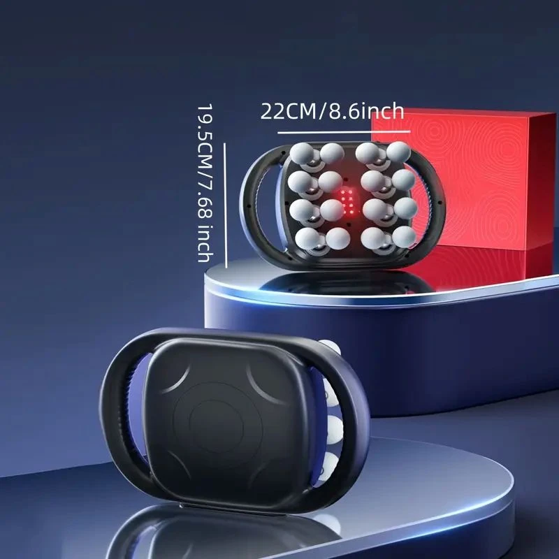  16 Başlıklı Profesyonel Fasyo Masaj Tabancası