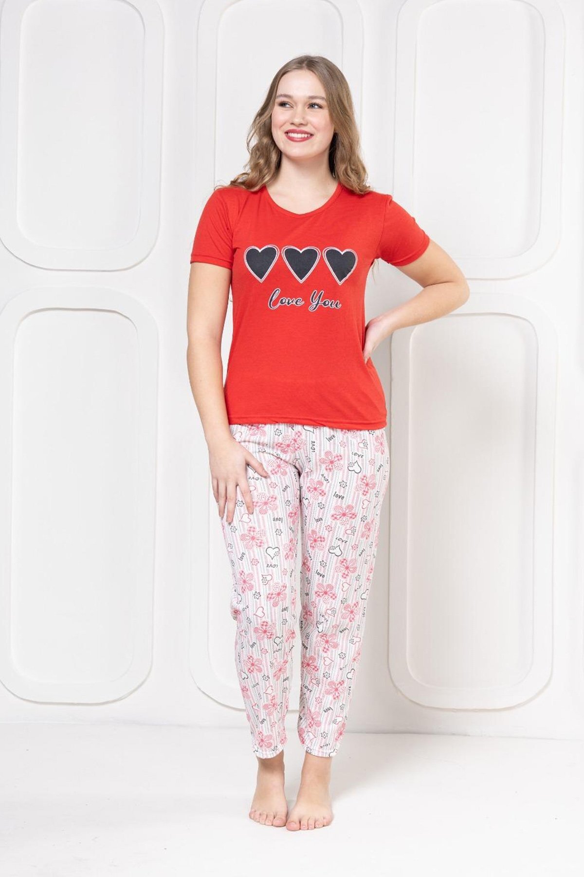 Baskılı Pijama Takım