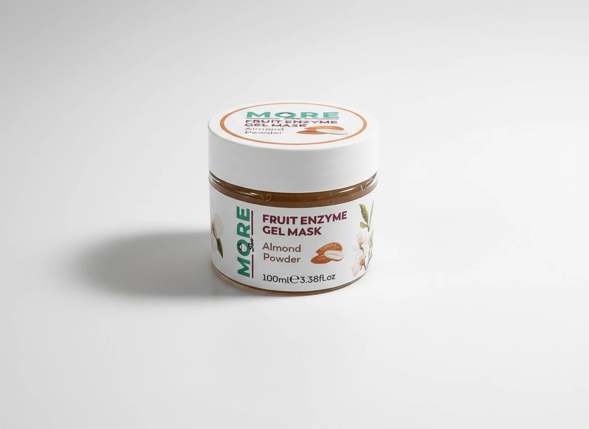 Moresun Gözenek Sıkılaştırıcı , Siyah Nokta Karşıtı, Badem Özlü Peeling - Fruit Enzyme Gel Mask