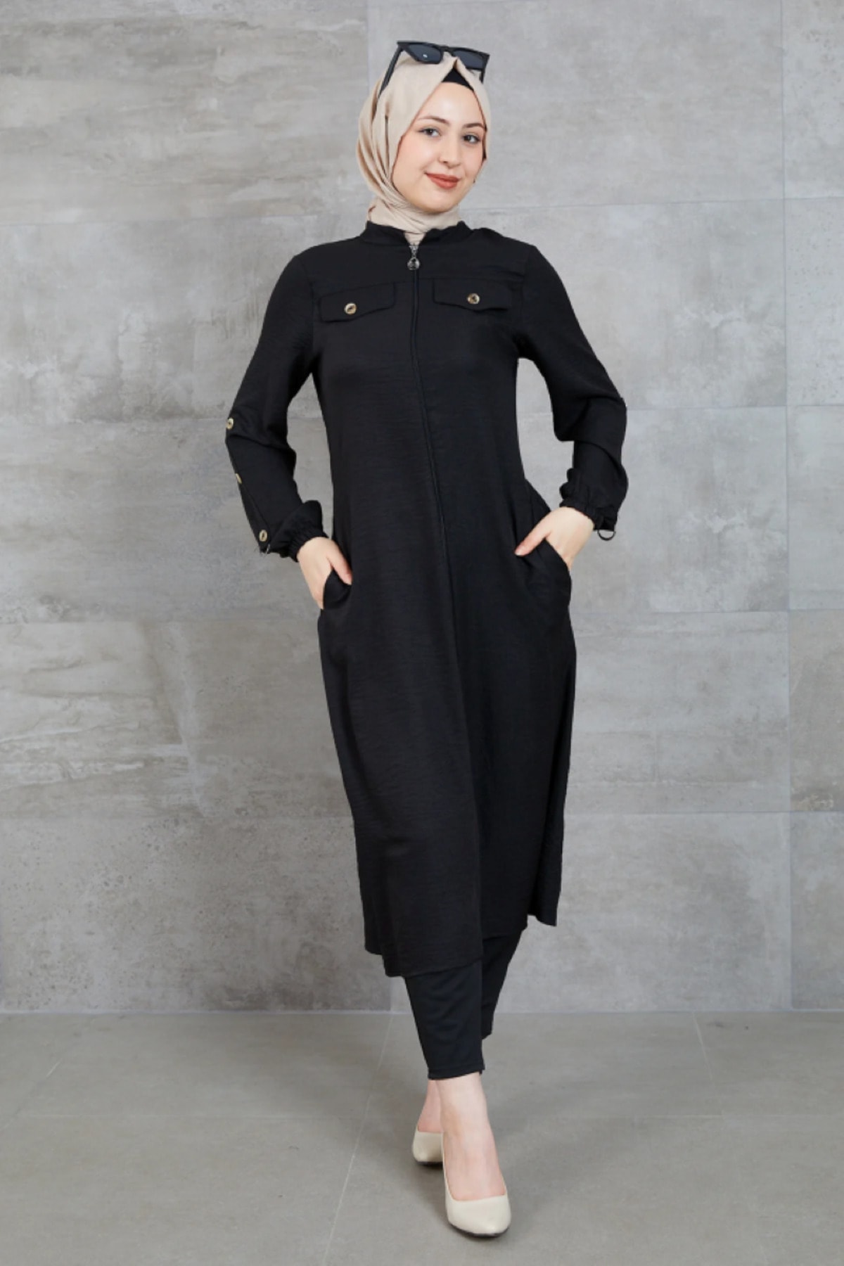 Fermuarlı Tunik